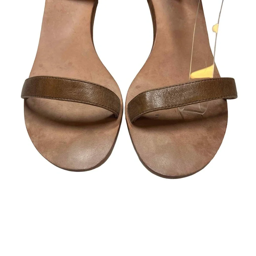 Jeffrey Campbell Sandal Brown Des Moines Studded Boho Festival‎ Block Heel 9.5